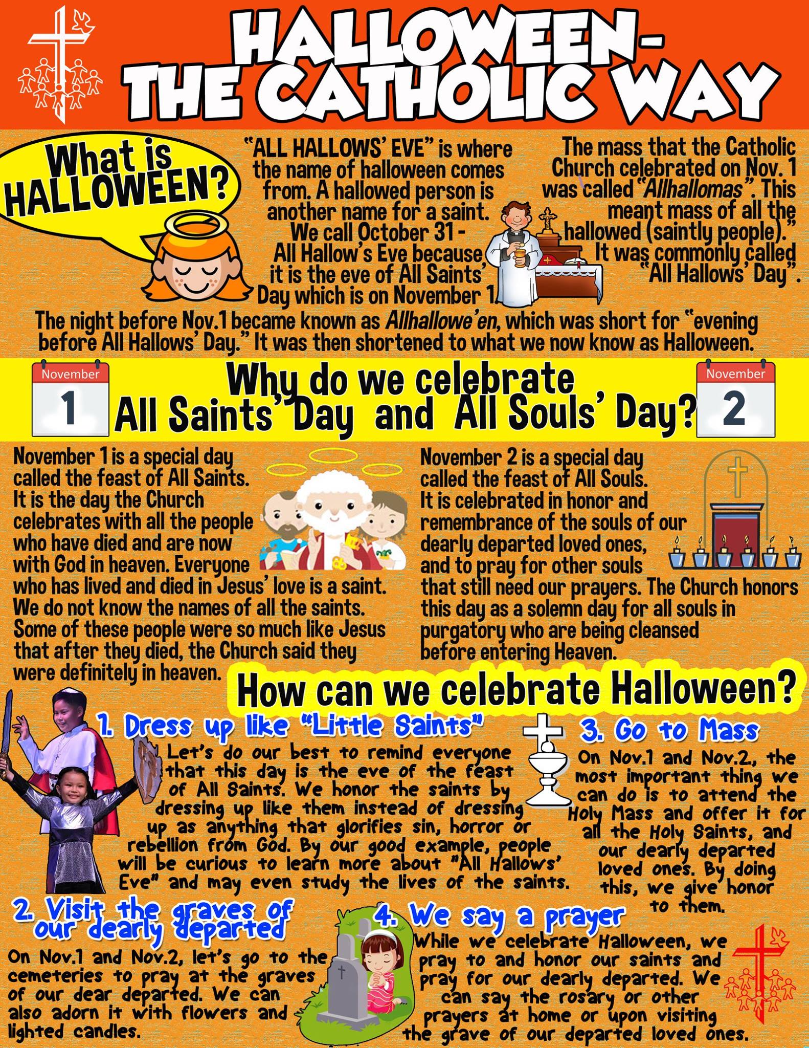 Halloween the Catholic Way • Just Jennifer